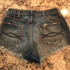 Abercrombie and Fitch Festival Jean Shorts
